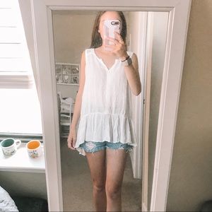 Knox Rose White Lace Tank Top